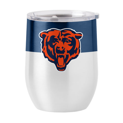 Product Image for Chicago Bears 16 oz. Colorblock Stainless Curved Beverage Tumbler