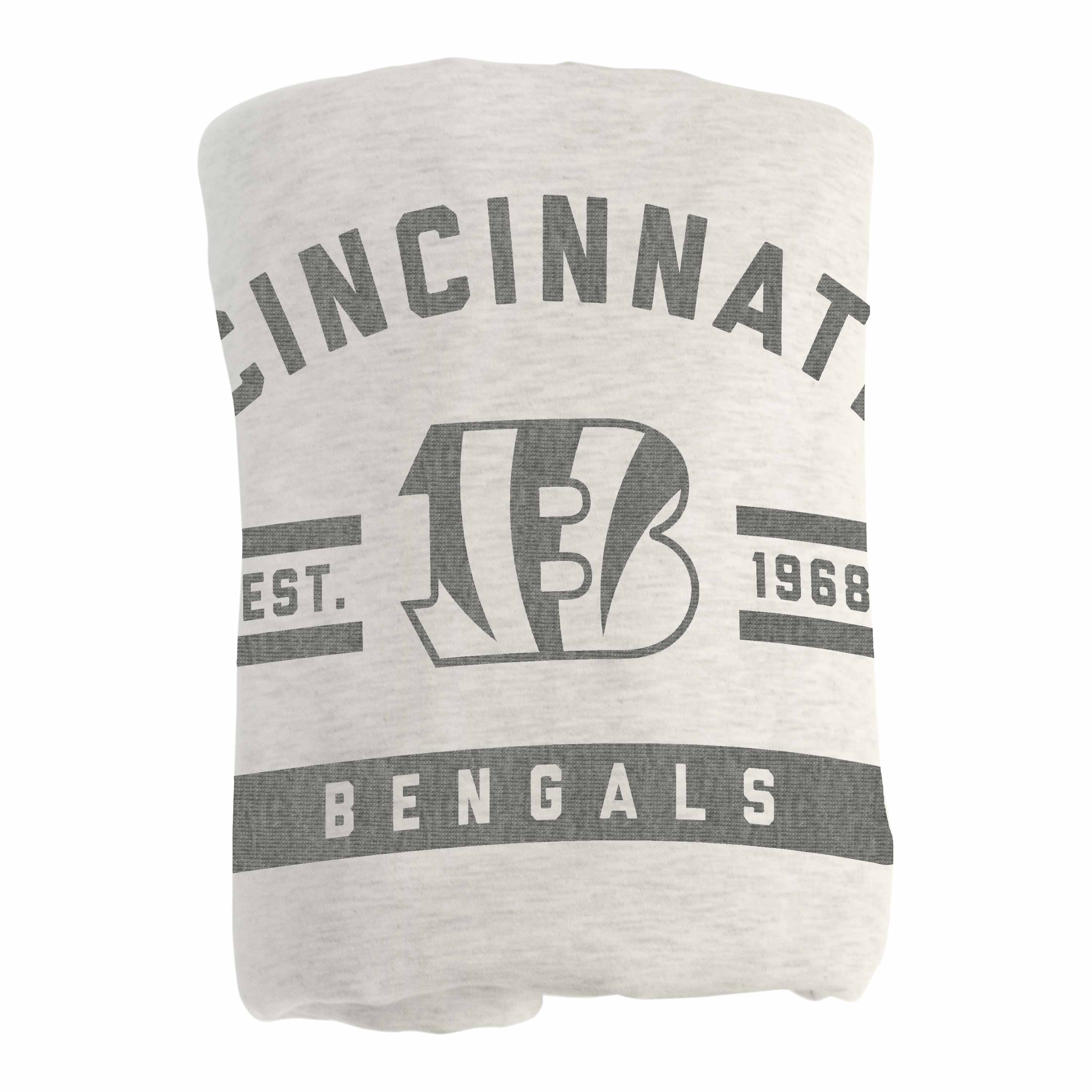 Cincinnati Bengals Sublimated Sweatshirt Blanket