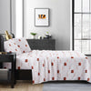 Cincinnati Bengals Scatter Bedding Sheet Set Queen