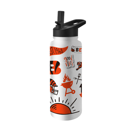 Product Image for Cincinnati Bengals 34oz Native Quencher Bottle