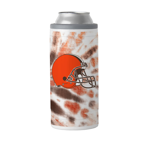 Product Image for Cleveland Browns 12oz Tie Dye Slim Can Coolie