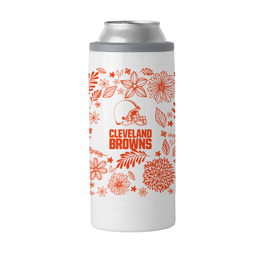 Product Image for Cleveland Browns 12oz Botanical Slim Can Coolie