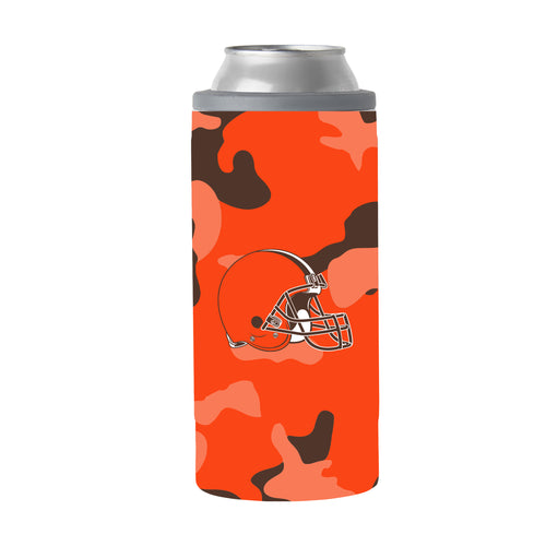 Product Image for Cleveland Browns Camo Swagger 12oz Slim Can Coolie