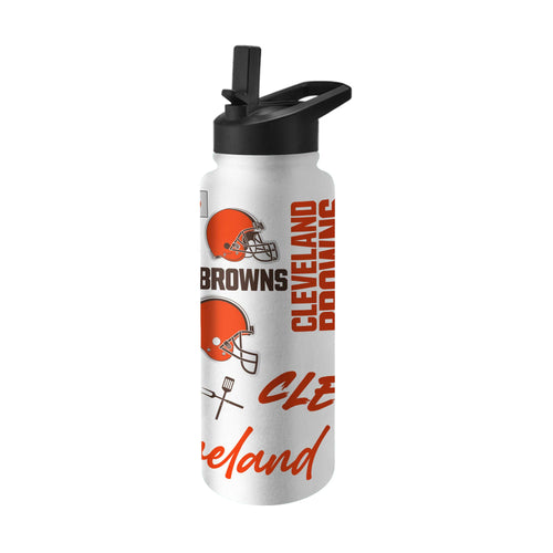 Product Image for Cleveland Browns 34oz Native Quencher Bottle