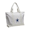 Dallas Cowboys Leopard Pattern Tote