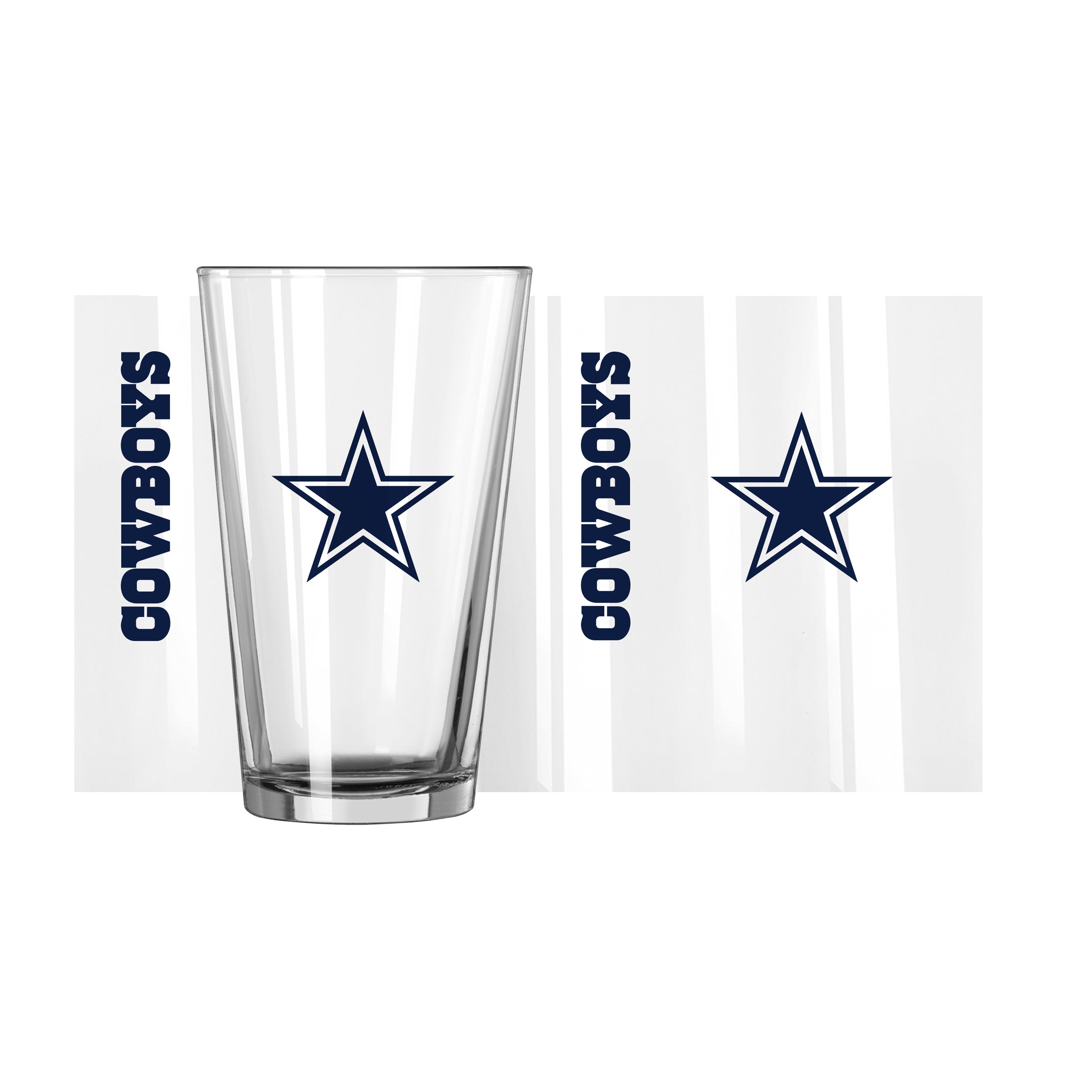 Dallas Cowboys 16 oz. Gameday Pint Glass