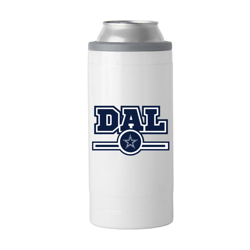Product Image for Dallas Cowboys Letterman 12 oz Slim Can Coolie