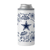 Dallas Cowboys 12oz Botanical Slim Can Coolie