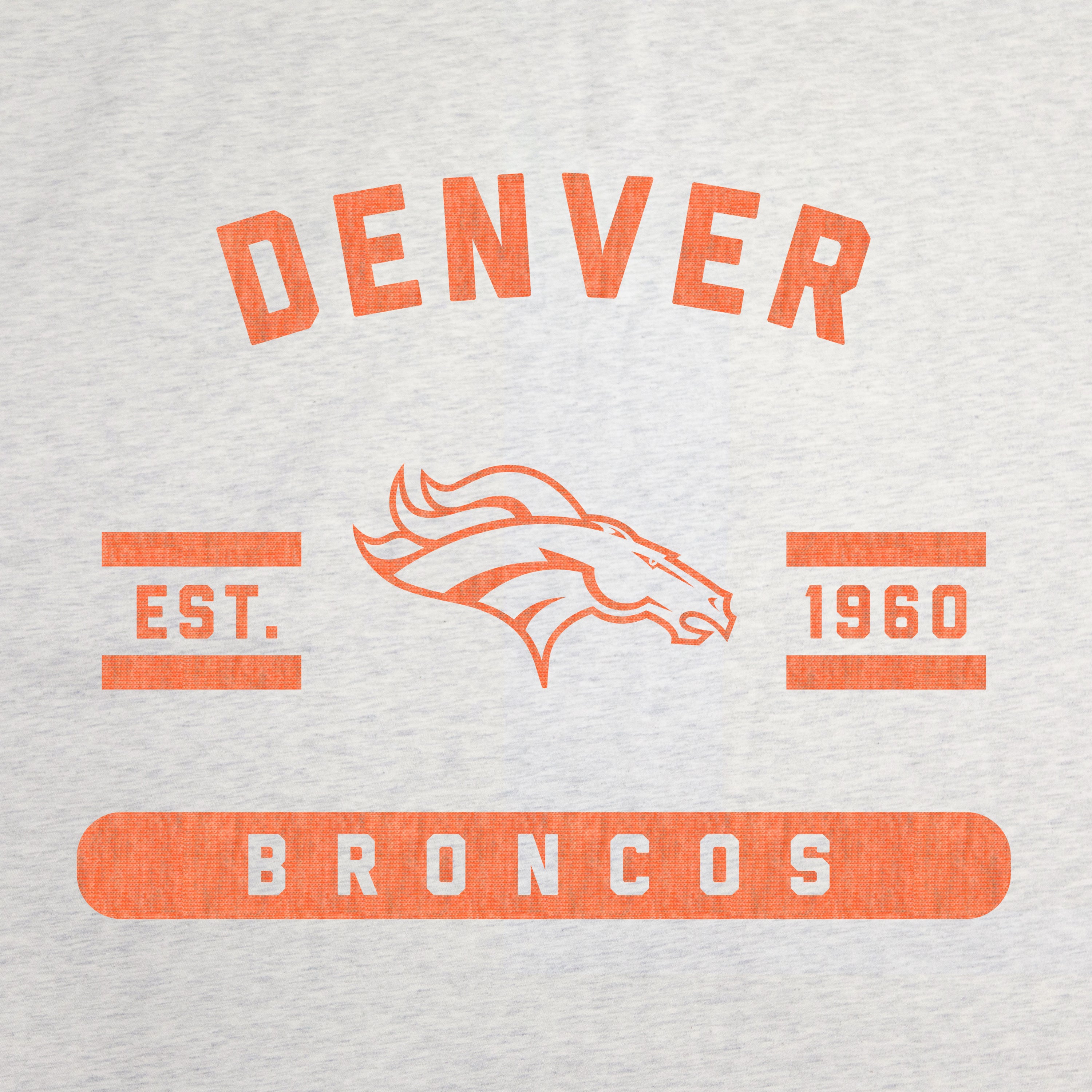 Denver Broncos Sublimated Sweatshirt Blanket