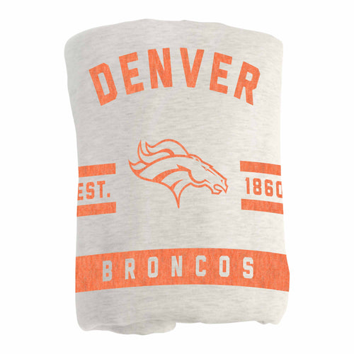 Product Image for Denver Broncos Sublimated Sweatshirt Blanket