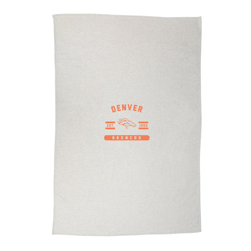 Product Image for Denver Broncos Sublimated Sweatshirt Blanket