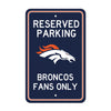 NFL - Denver Broncos Parking Sign