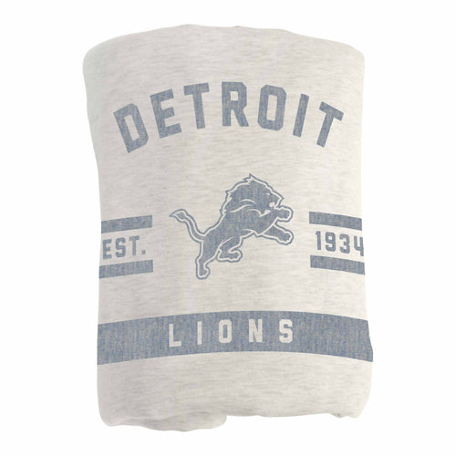 Product Image for Detroit Lions Sublimated Sweatshirt Blanket