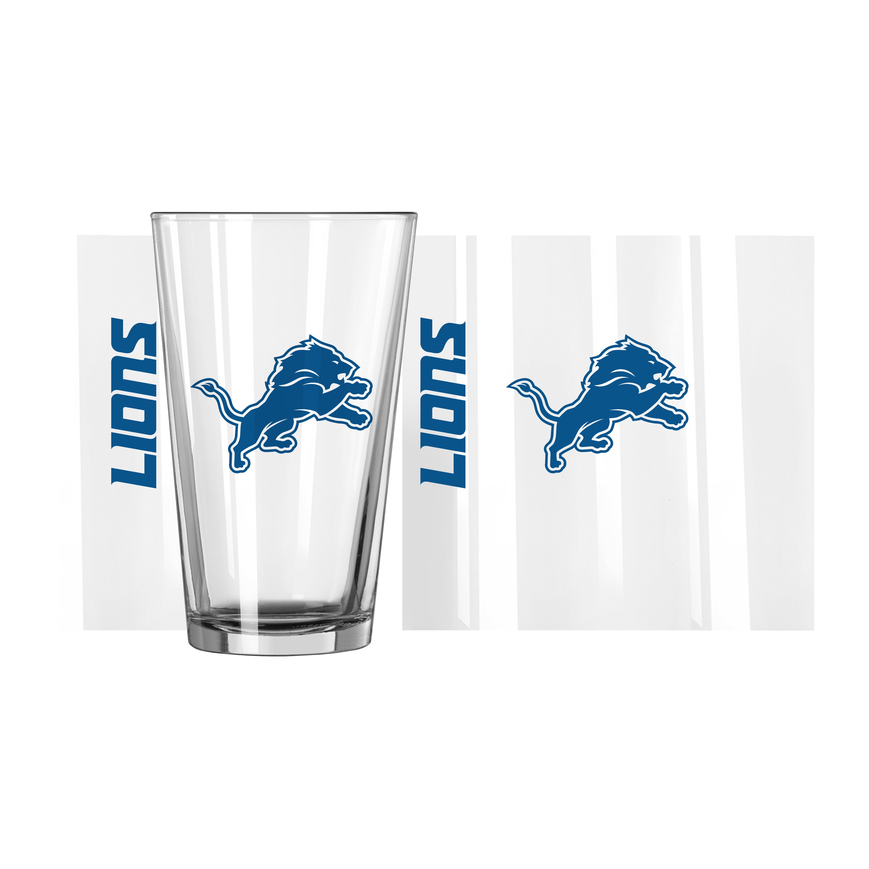 Detroit Lions 16 oz. Gameday Pint Glass