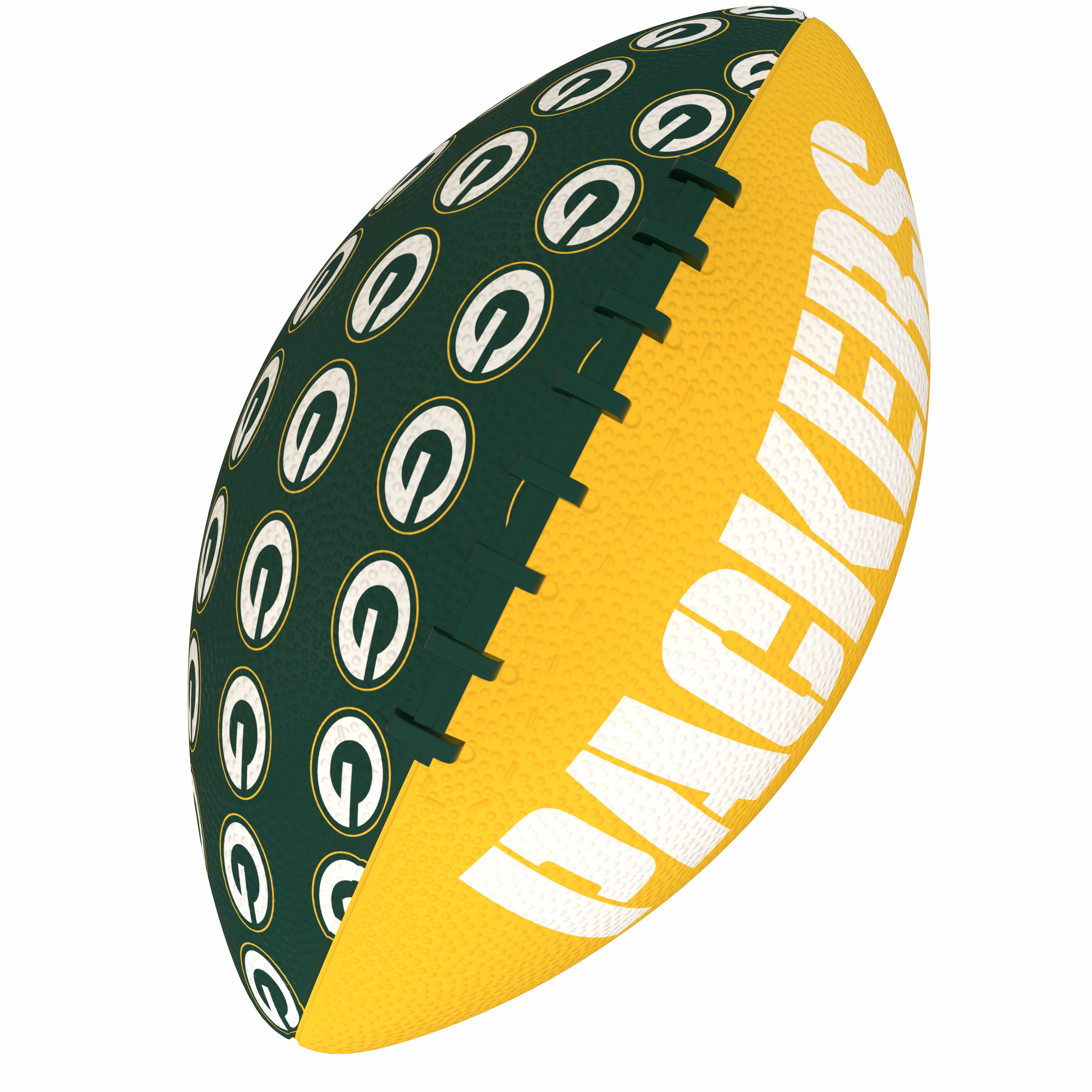 Green Bay Packers Mini-Size Rubber Football