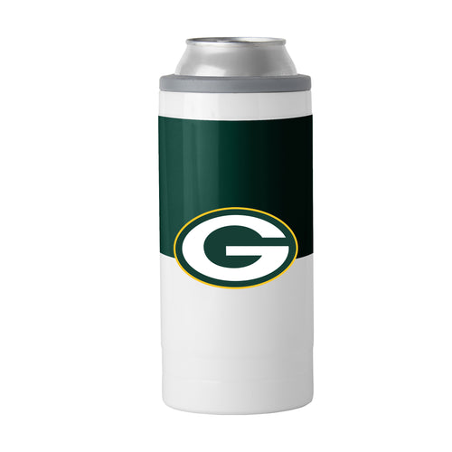 Product Image for Green Bay Packers 12oz Colorblock Slim Can Coolie