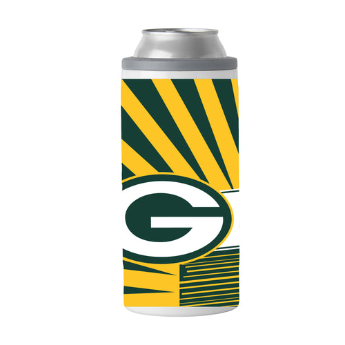 Product Image for Green Bay Packers 12oz Mascot Slim Can Coolie