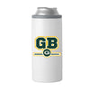 Green Bay Packers Letterman 12 oz Slim Can Coolie