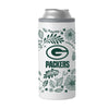 Green Bay Packers 12oz Botanical Slim Can Coolie