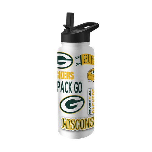 Product Image for Green Bay Packers 34oz Native Quencher Bottle