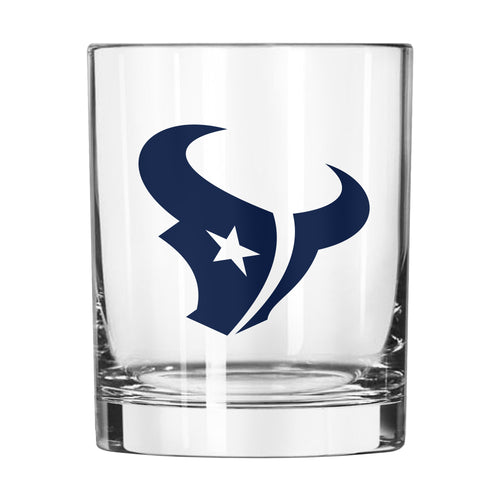 Product Image for Houston Texans 14oz Gameday Rocks Glass