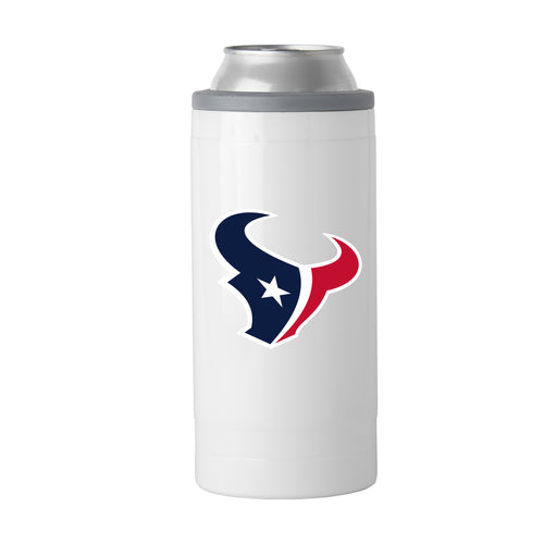 Product Image for Houston Texans Letterman 12 oz Slim Can Coolie