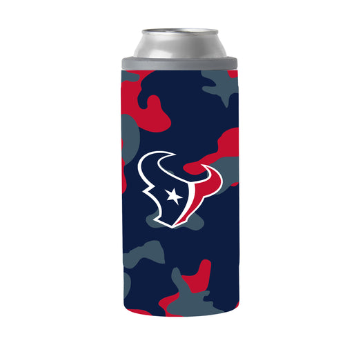 Product Image for Houston Texans Camo Swagger 12oz Slim Can Coolie