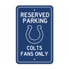 NFL - Indianapolis Colts Parking Sign