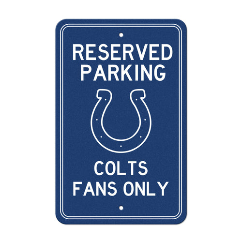 Product Image for NFL - Indianapolis Colts Parking Sign