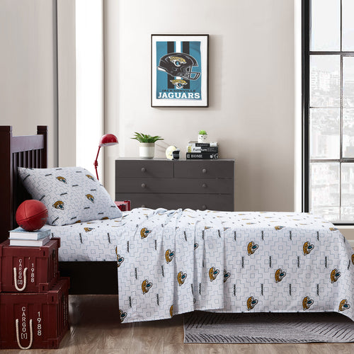 Product Image for Jacksonville Jaguars Scatter Bedding Sheet Set Twin