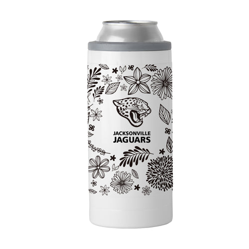 Product Image for Jacksonville Jaguars 12oz Botanical Slim Can Coolie