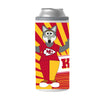 Kansas City Chiefs 12oz Mascot Slim Can Coolie