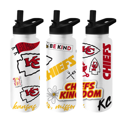 Product Image for Kansas City Chiefs 34oz Native Quencher Bottle