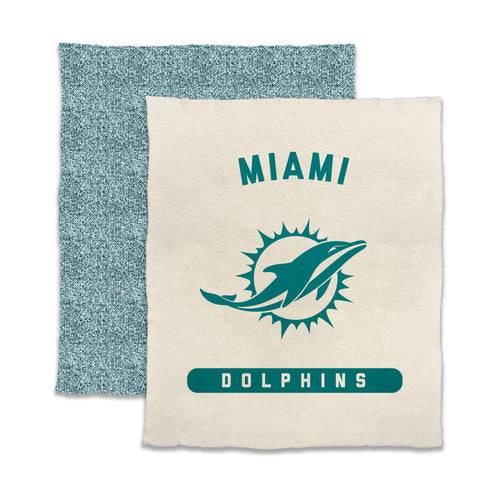 Product Image for Miami Dolphins Luxe Prime Dreams Throw