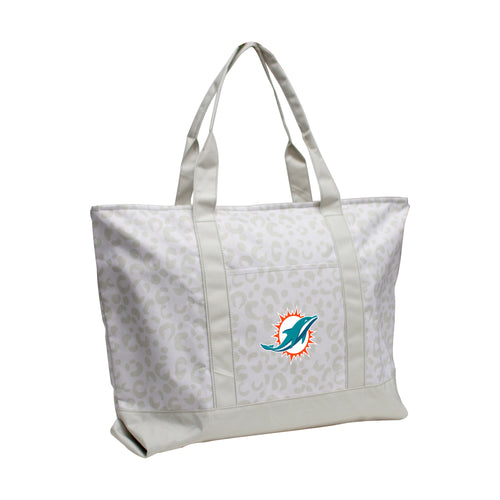 Product Image for Miami Dolphins Leopard Pattern Tote
