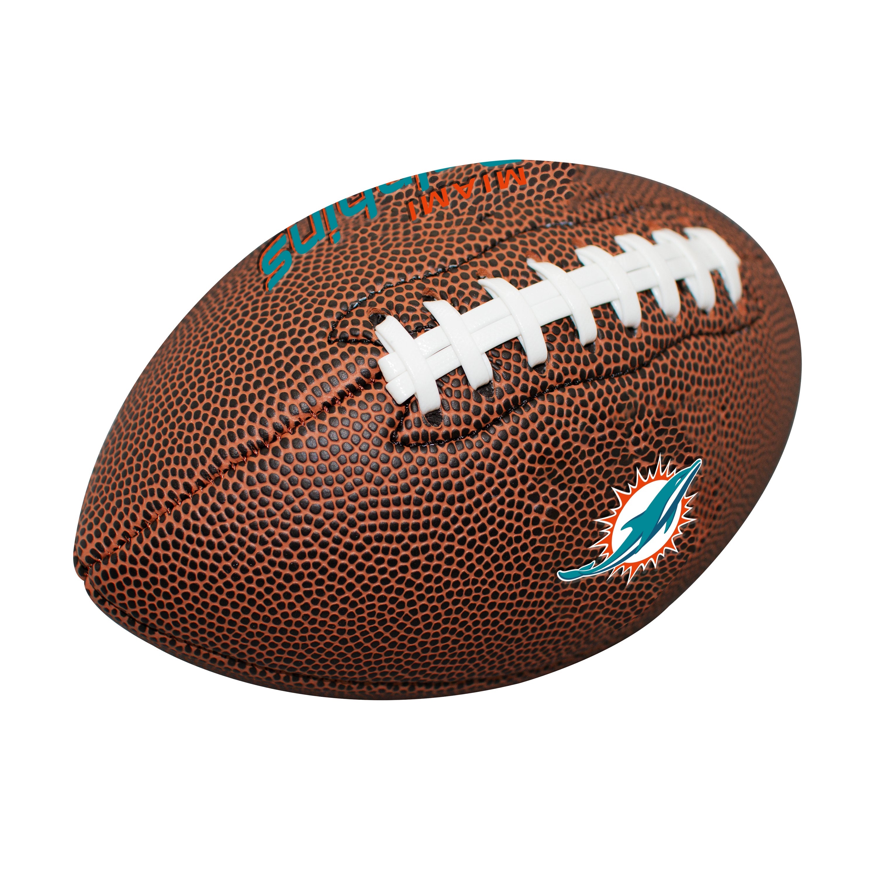 Miami Dolphins Mini Size Composite Football - Logo Brands