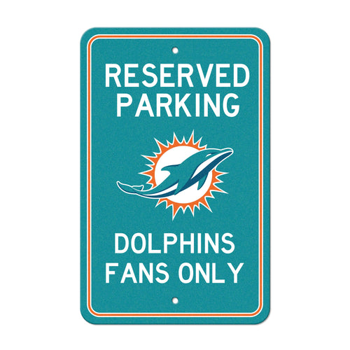 Product Image for NFL - Miami Dolphins Parking Sign