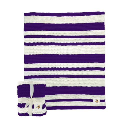 Product Image for Minnesota Vikings Cable Knit Throw