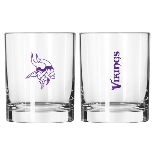 Product Image for Minnesota Vikings 14oz Gameday Rocks Glass