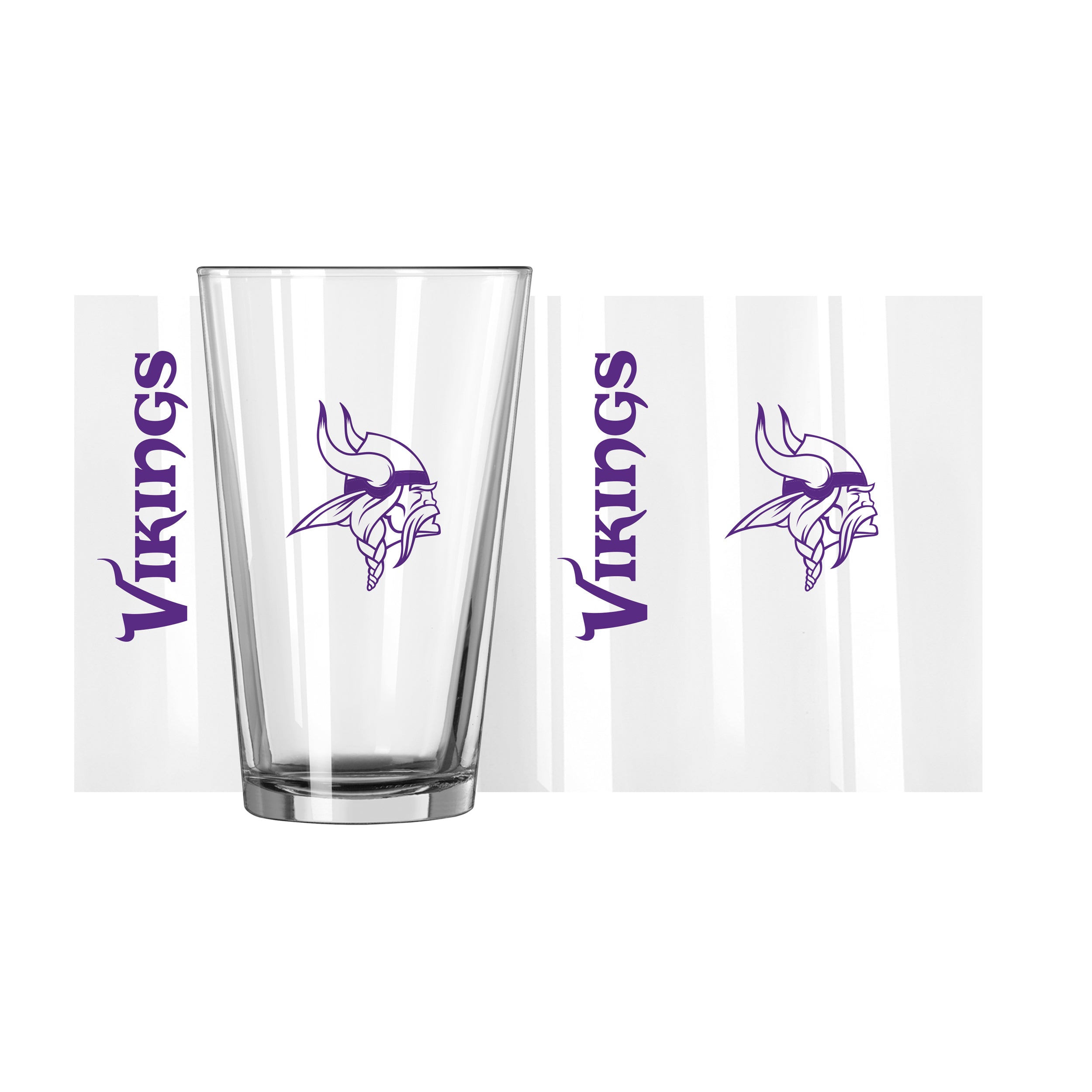 Minnesota Vikings 16 oz. Gameday Pint Glass