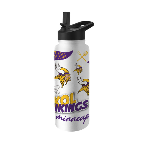Product Image for Minnesota Vikings 34oz Native Quencher Bottle