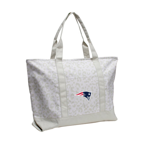 Product Image for New England Patriots Leopard Pattern Tote