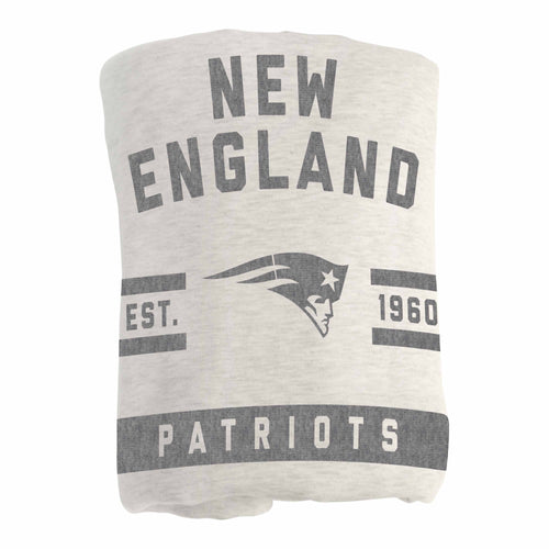 Product Image for New England Patriots Sublimated Sweatshirt Blanket