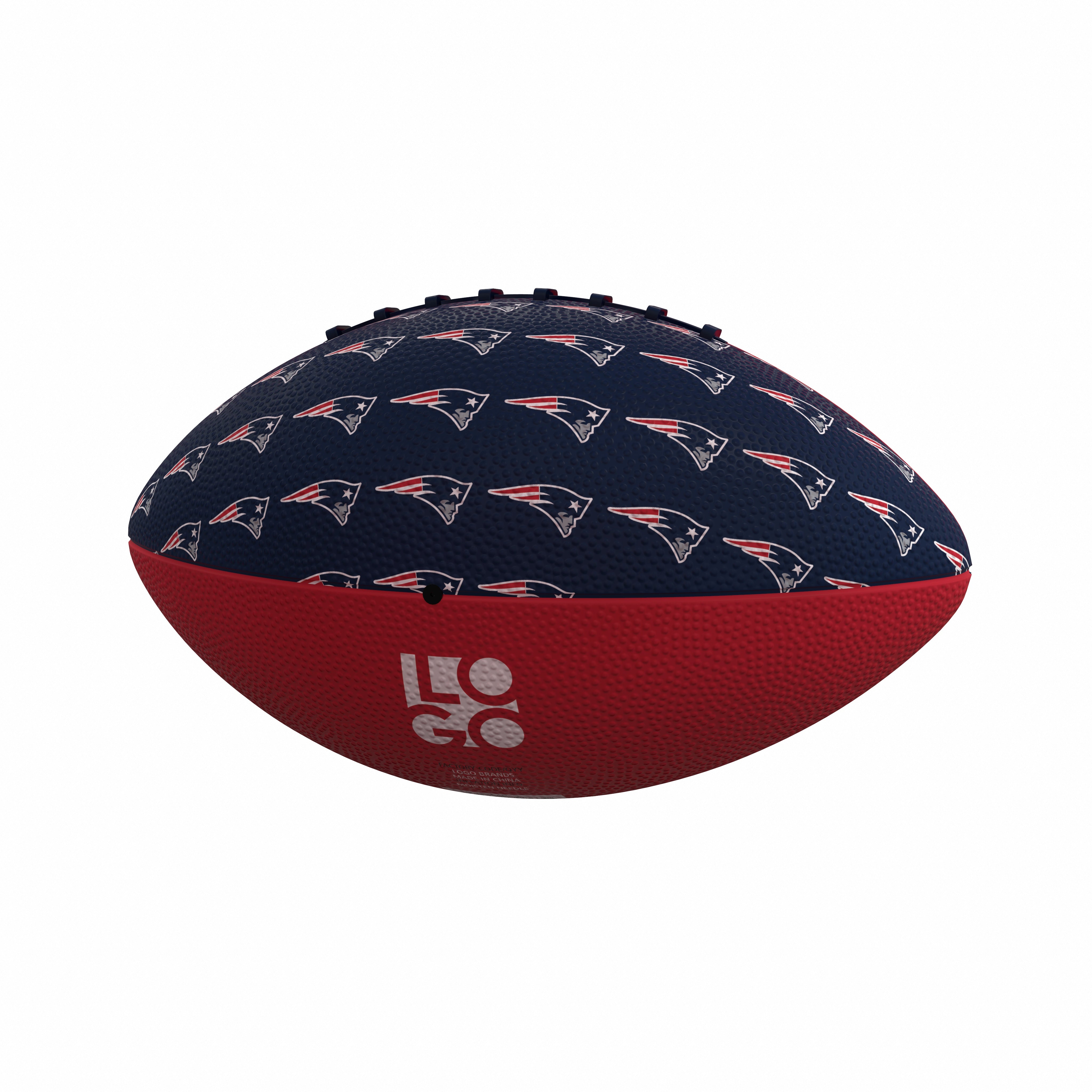 New England Patriots Mini-Size Rubber Football