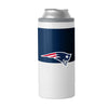 New England Patriots Colorblock 12oz Slim Can Coolie
