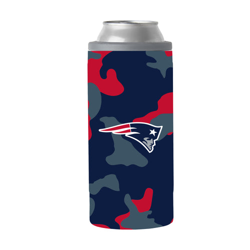 Product Image for New England Patriots Camo Swagger 12oz Slim Can Coolie