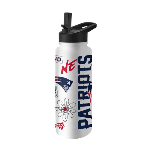 Product Image for New England Patriots 34oz Native Quencher Bottle