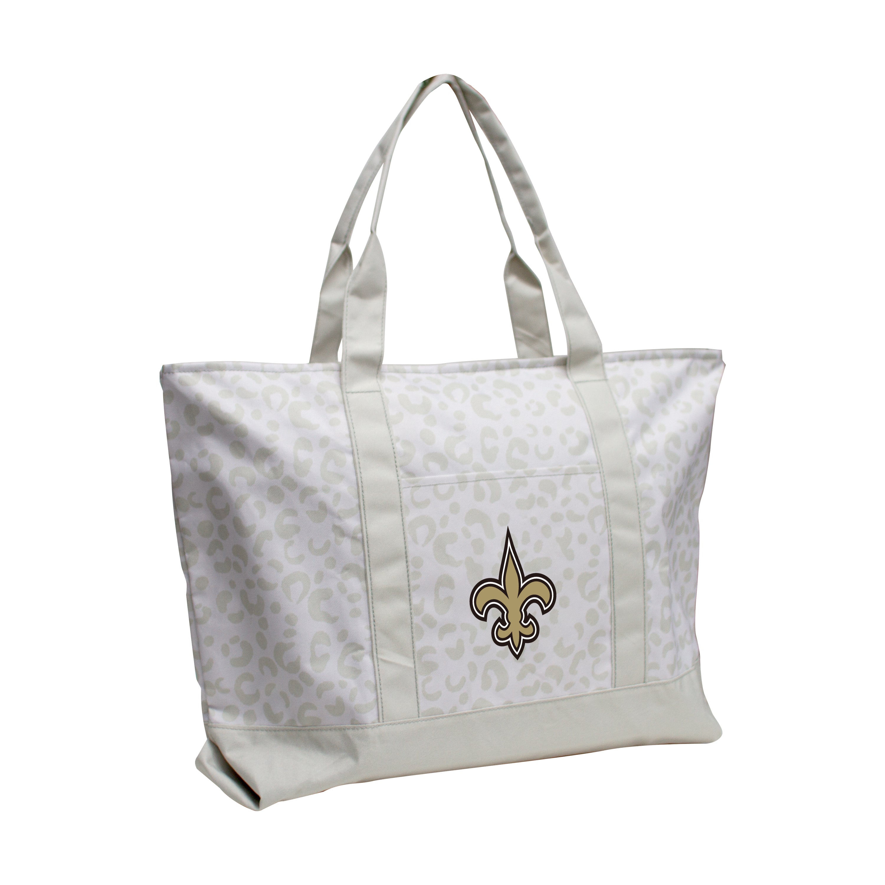 New Orleans Saints Leopard Pattern Tote