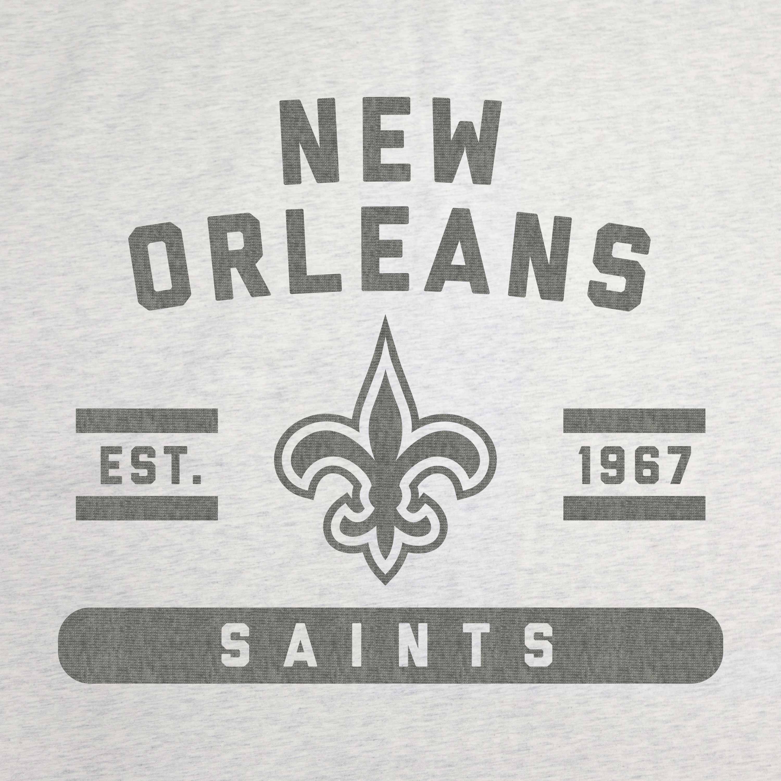 New Orleans Saints Sublimated Sweatshirt Blanket