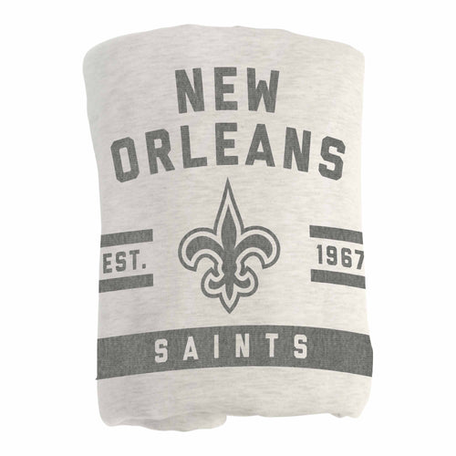 Product Image for New Orleans Saints Sublimated Sweatshirt Blanket